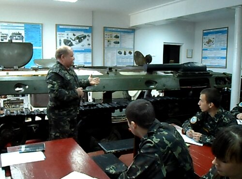 Практичні заняття на кафедрі військової підготовки