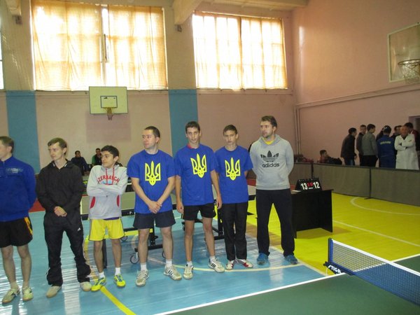 Відкриття Чемпіонату України з настільного тенісу в Уманському НУС