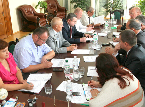 Виробнича нарада за участю директорів відокремлених структурних підрозділів Уманського НУС