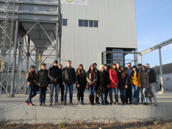Відкрите практичне заняття зі студентами інженерно-технологічного факультету на ПАТ «Лебединський насінневий завод»