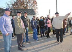 Проведення виїзного засідання наукового гуртка кафедри менеджменту організацій на виробничій базі ФГ «Агрофірма «Базис»