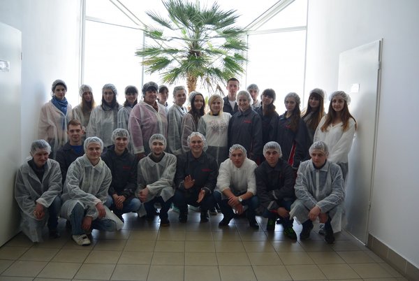 Студенти інженерно-технологічного факультету на лікеро-горілчаному заводі «Nemiroff»