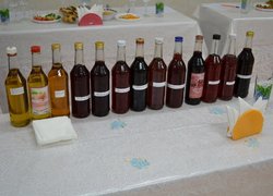 Дегустаційні зразки плодово-ягідних вин Уманського НУС.