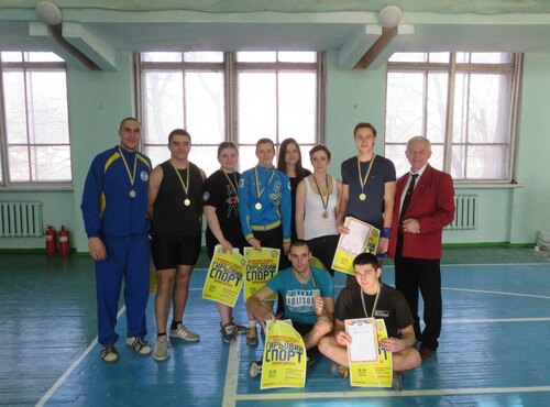 Відбувся чемпіонат України з гирьового спорту