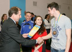 Вітаємо команду університету з перемогою у Всеукраїнських спортивних іграх з настільного тенісу