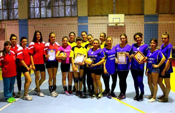 Чемпіонат Уманського НУС з волейболу.