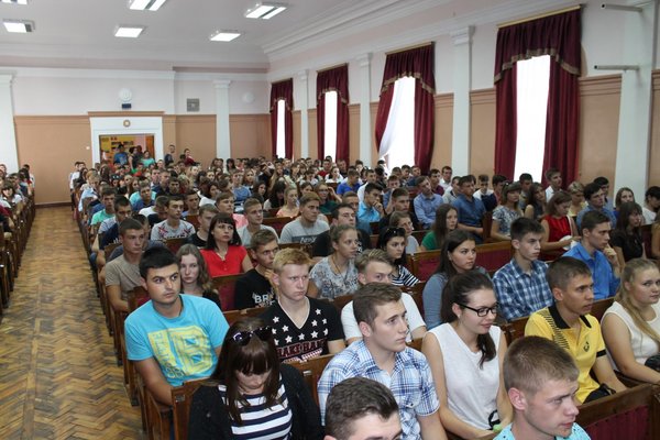 Rector's Meeting with First-Year Students