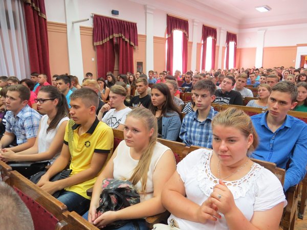 Rector's Meeting with First-Year Students