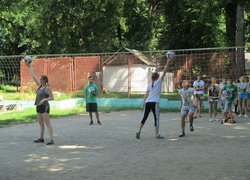 Спортивний табір Корпусу Миру США в Україні працює в Уманському НУС