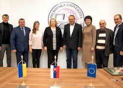 Підписання угоди про співпрацю з Пряшівським університетом (Словаччина)