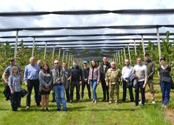 Industrial practice in the course "Innovative technologies in horticulture". Norway-Ukraine Project