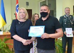 «Ukraine – Norway» Project "Retraining and social adaptation of servicemen and members of their families in Ukraine"