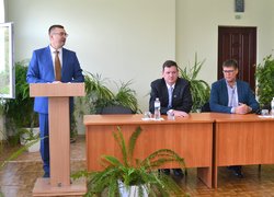 Meeting of the University general with the Ambassador Extraordinary and Plenipotentiary of the Republic of Latvia to Ukraine