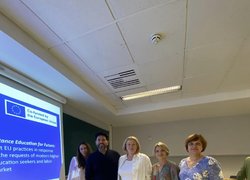 Науковці Уманського НУС відвідали Університет Короля Хуана Карлоса у Мадриді в рамках проєкту Erasmus+