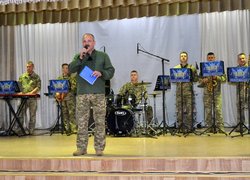 В Уманському НУС відбувся концерт військового оркестру в рамках проєкту від «Від колиски — до Звитяги»