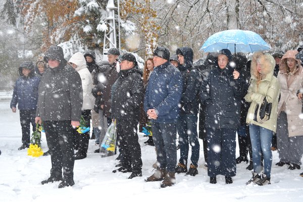 День Гідності та Свободи. Колектив Уманського НУС вшанував пам'ять борців за свободу України