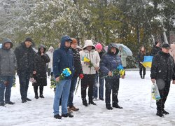 День Гідності та Свободи. Колектив Уманського НУС вшанував пам'ять борців за свободу України