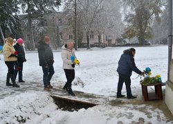 День Гідності та Свободи. Колектив Уманського НУС вшанував пам'ять борців за свободу України