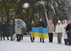 День Гідності та Свободи. Колектив Уманського НУС вшанував пам'ять борців за свободу України