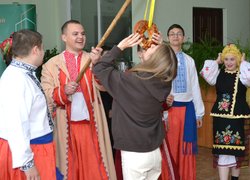 В Уманському національному університеті садівництва студенти факультету економіки і підприємництва влаштували вечорниці