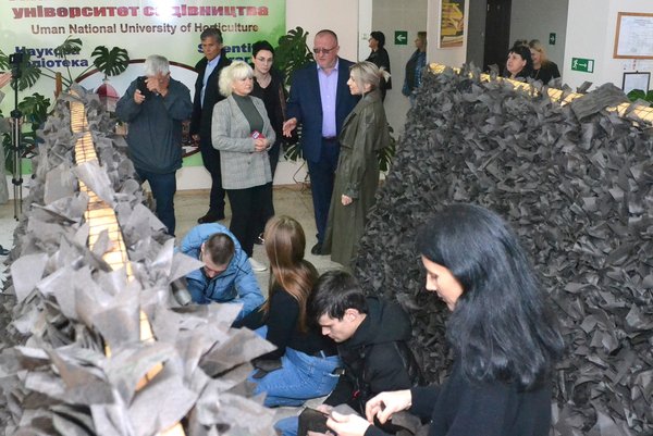 Уманський НУС відвідали радниці голови Черкаської ОВА та гості з міста-побратима Умані