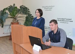 Студентам Уманського національного університету розповіли про підприємництво і гранти на власну справу