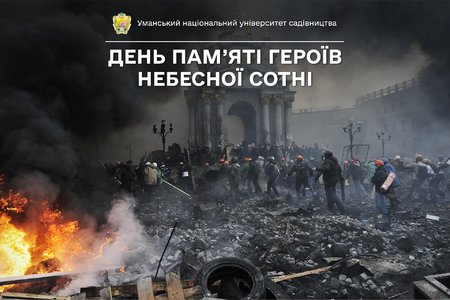 20 лютого — День пам’яті Героїв Небесної Сотні