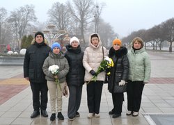 Колектив Уманського НУС долучися до відзначення Дня Соборності України