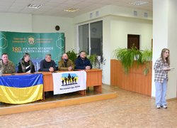 Напередодні Дня українського добровольця в Уманському НУС відбулась зустріч із захисниками 