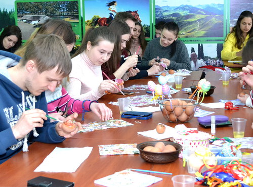 Workshop  \"Креативне оформлення яєць до Великодня\"