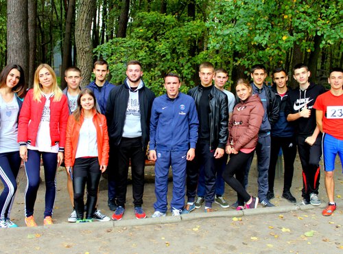 Змагання з легкоатлетичного кросу серед студентів ВНЗ Черкащини у ХV Універсіаді.