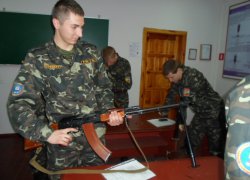 Військова підготовка студентів в Уманському НУС