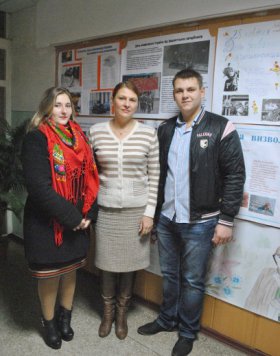 Students of the Faculty Economics and Entrepreneurship celebrated Day of Liberation of Ukraine from fascist invaders