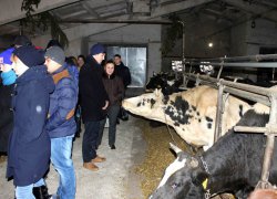 Менеджери вивчають досвід виробництва тваринницької продукції у ДП «Умань-Агро» Христинівського району Черкаської області