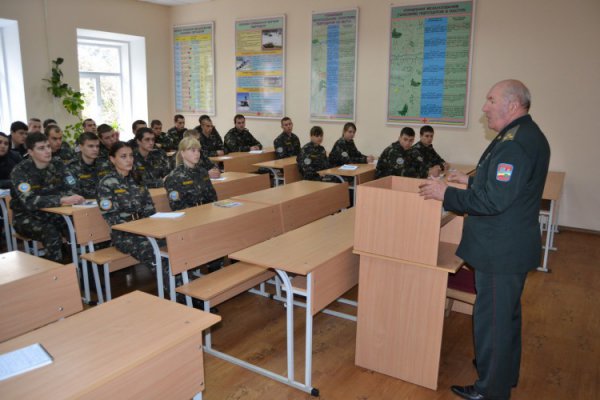 Кафедру військової підготовки  Уманського НУС відвідали гості з Києва