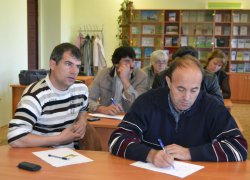 Триває навчання сільських і селищних голів в університеті (18.10.2012)