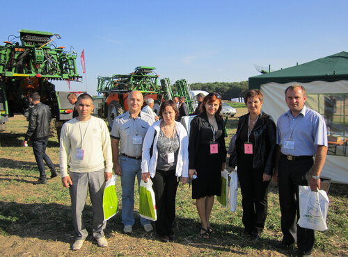 Рада молодих учених на Дні поля в Німецькому аграрному центрі